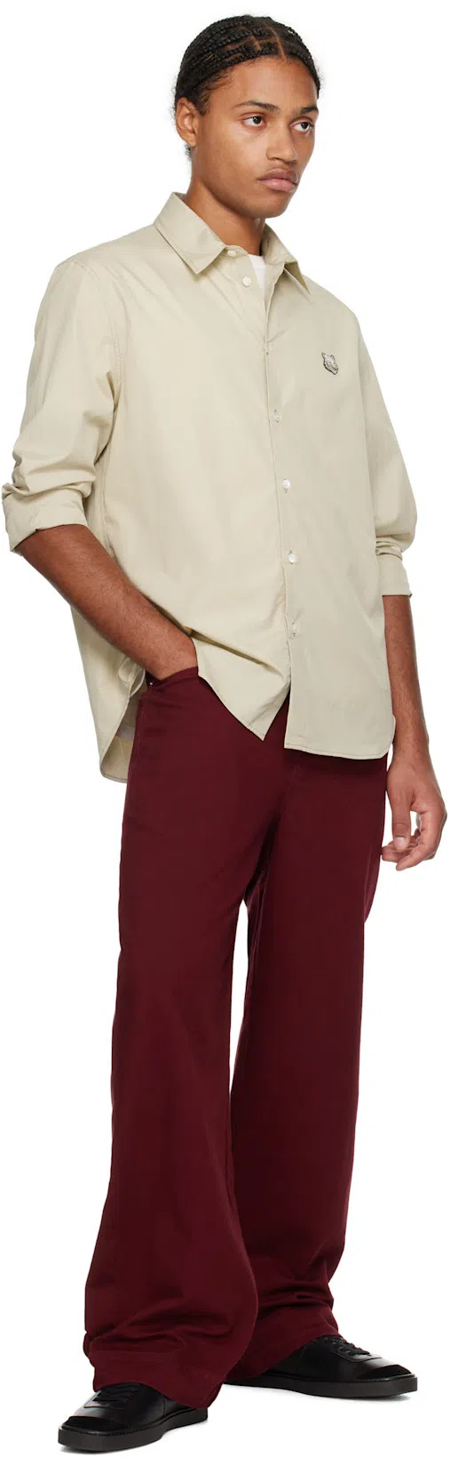 JIL SANDER Men White Crewneck T-shirt With Logo Lettering On The Front In Cotton Man