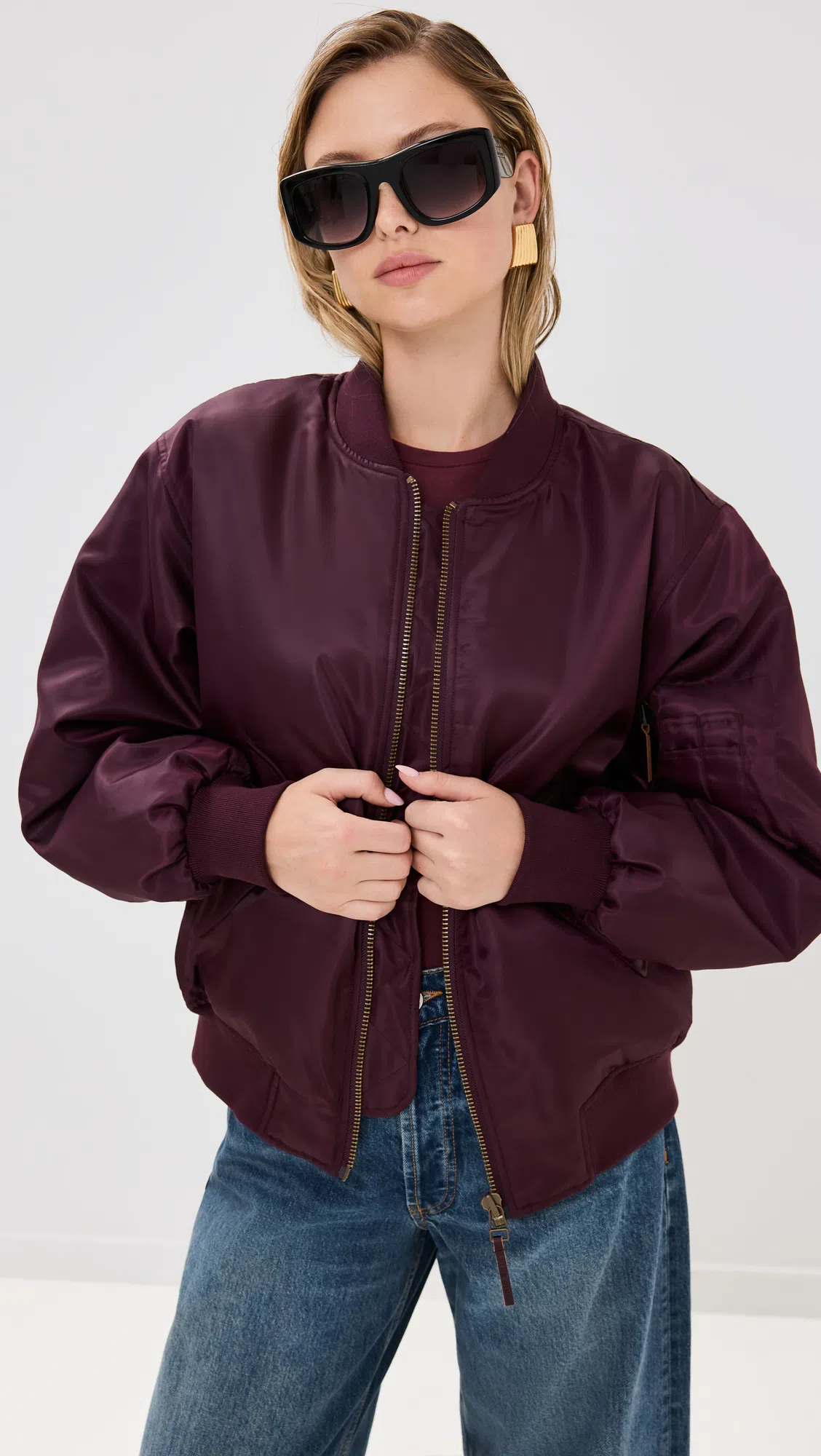 ANINE BING Ribbed Texture Short Sleeved T Shirt With Button Detailing In Black