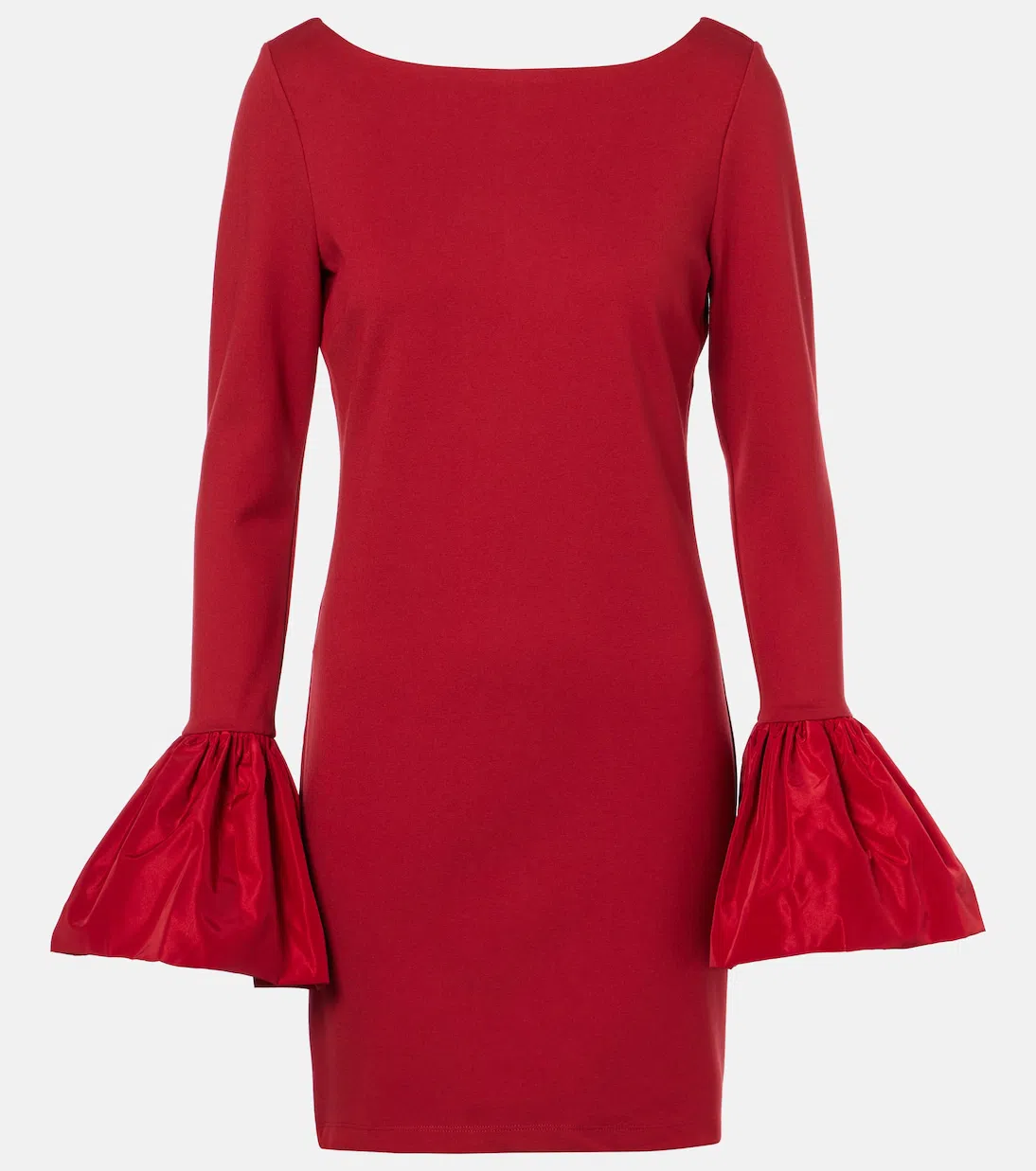 STAUD Hawthorne Dress In Rouge In Red