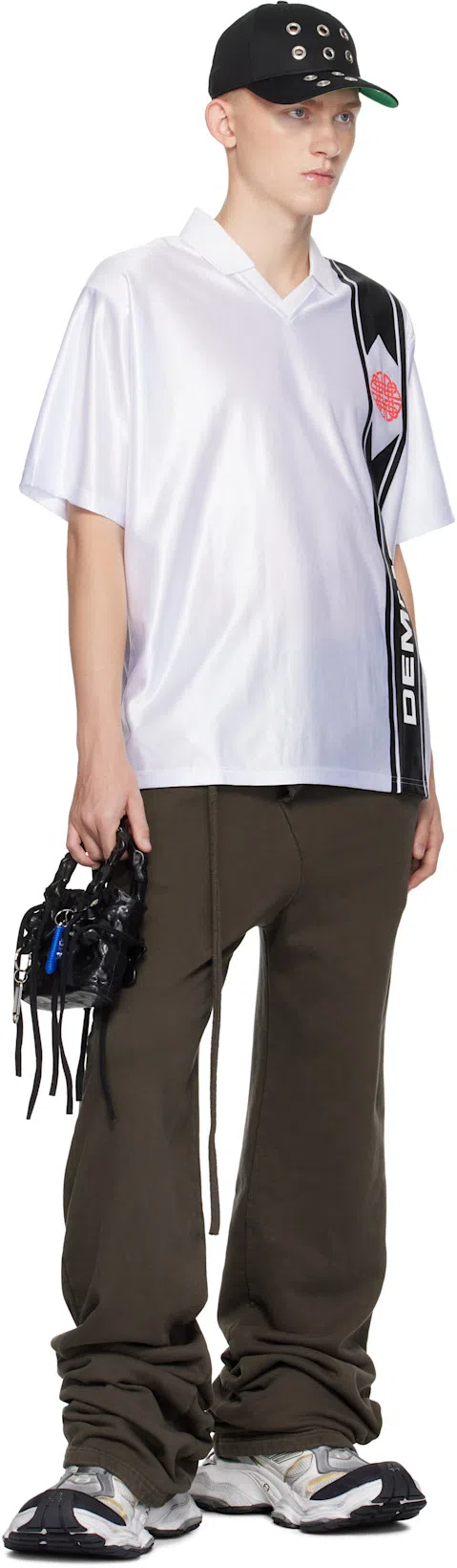 OTTOLINGER Deconstructed-design Trousers In Brown