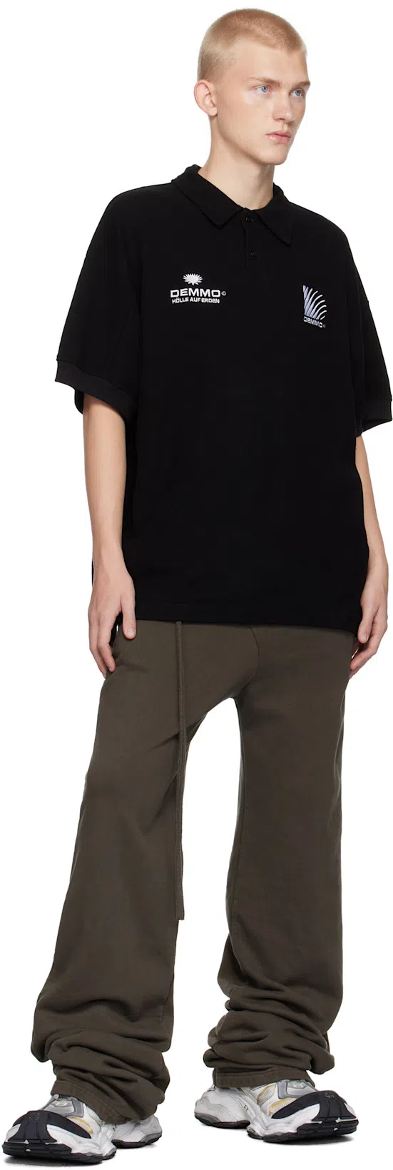 OTTOLINGER Deconstructed-design Trousers In Brown