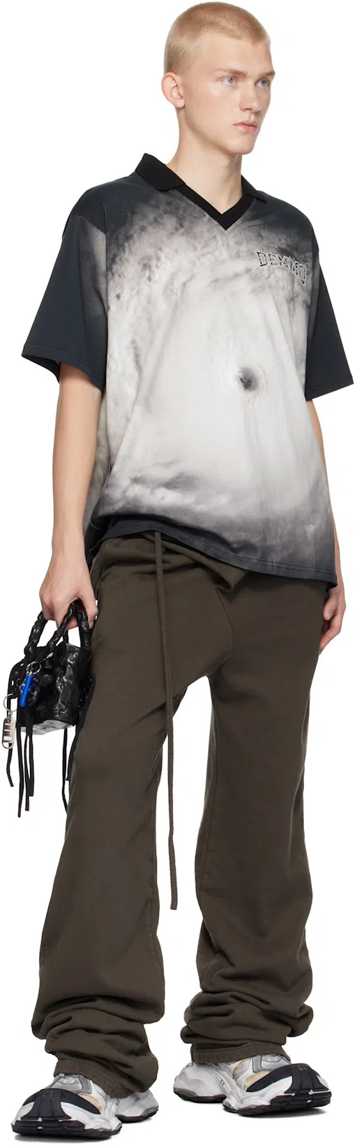 OTTOLINGER Deconstructed-design Trousers In Brown