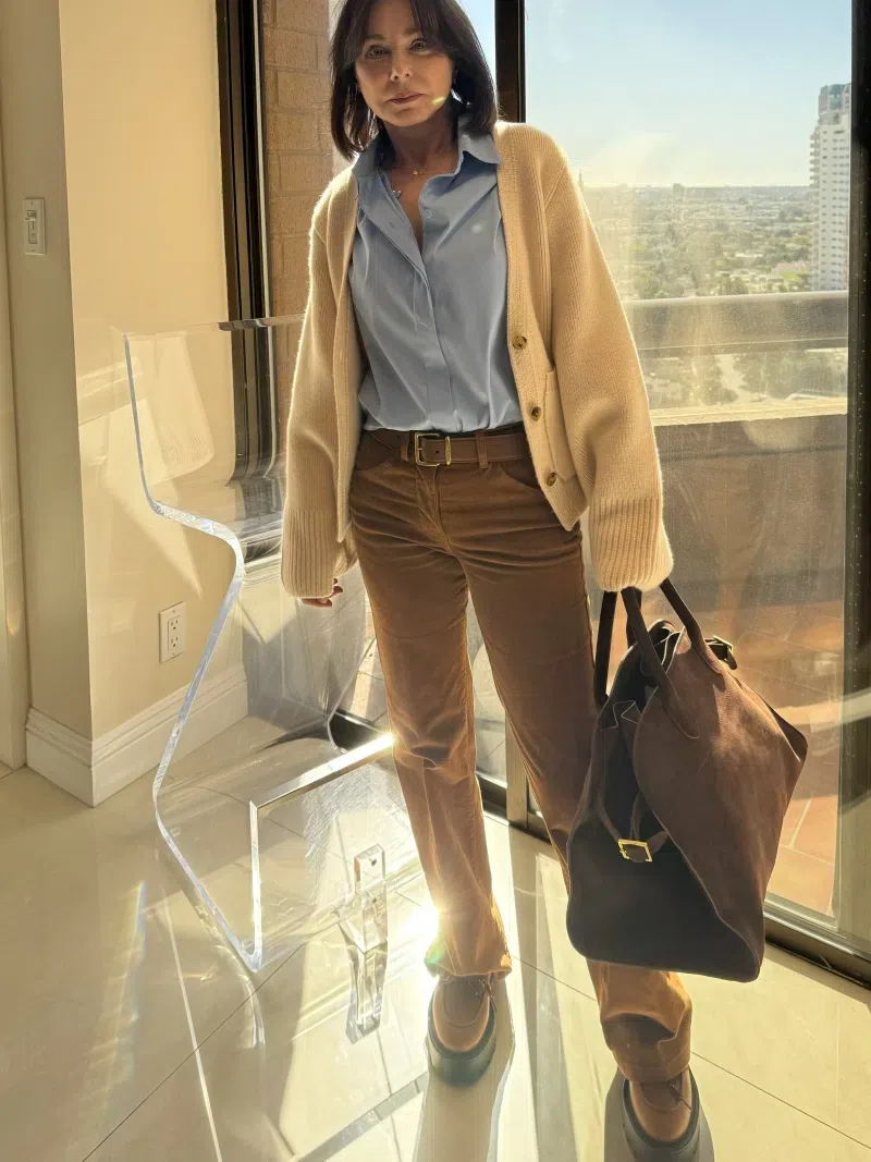 KHAITE Scarlet Cashmere Cardigan In White