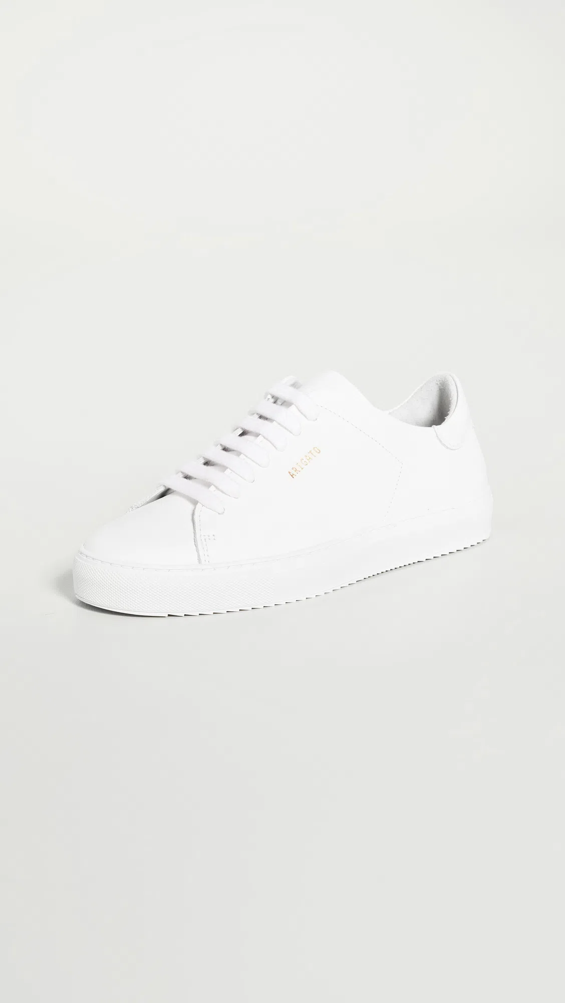 AXEL ARIGATO Clean 90 White Sneakers With Printed Logo In Leather Woman