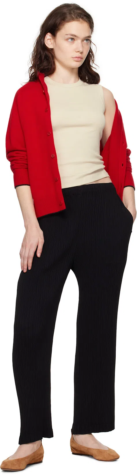 JACQUEMUS Red La Casa 'le Cardigan Pitatto' Cardigan