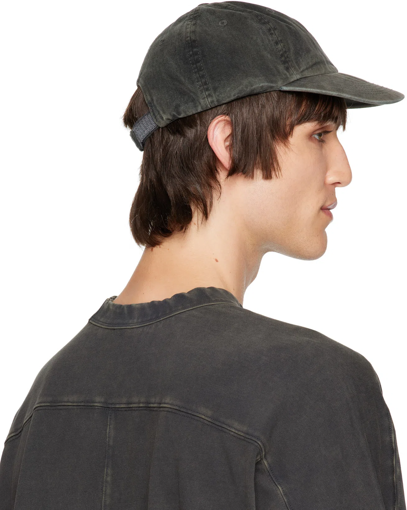 ENTIRE STUDIOS Heavy Gocar Mid-rise Cargo Trousers In Black