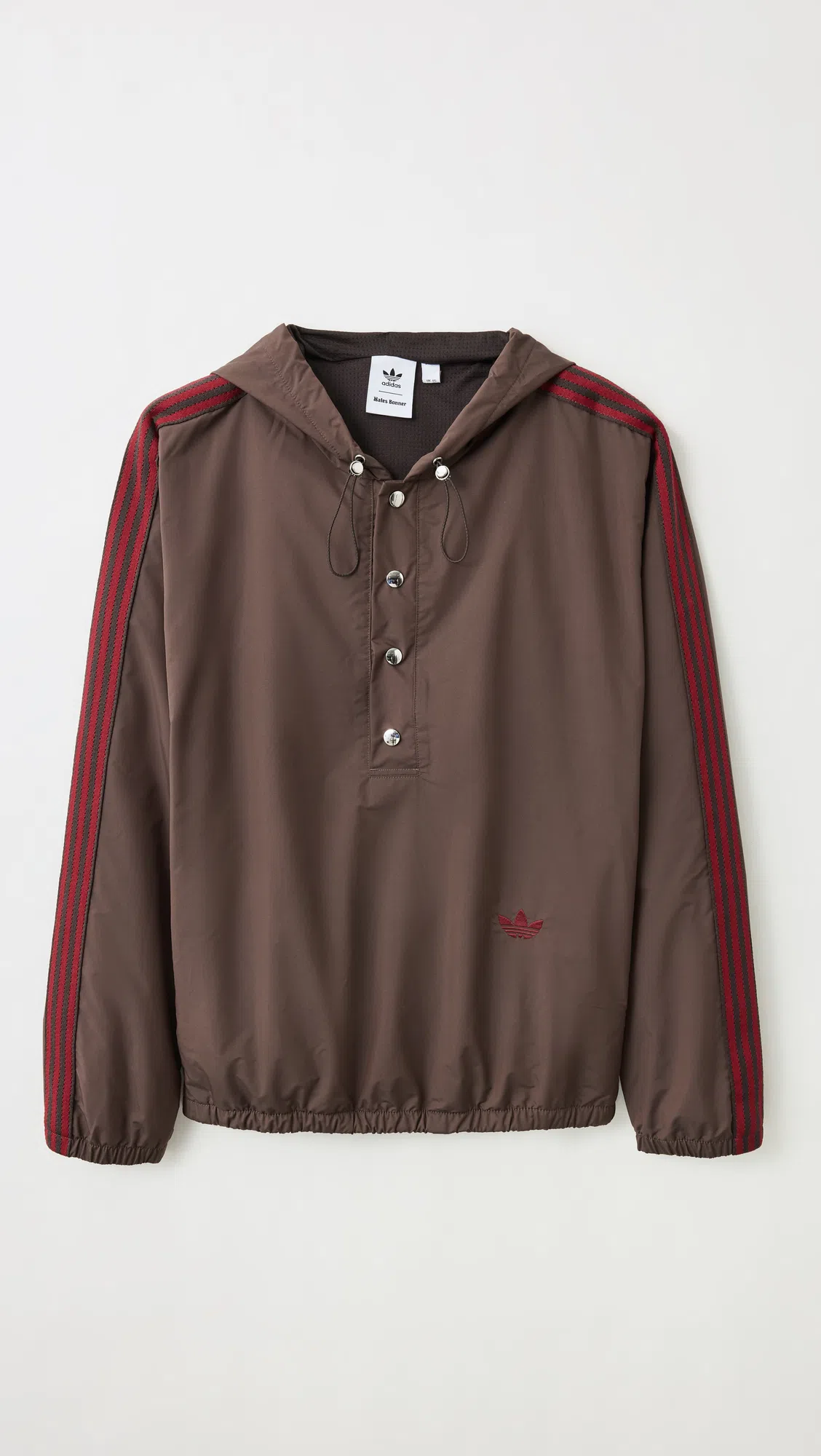 MAISON MARGIELA Replica Leather Sneakers In Burgundy