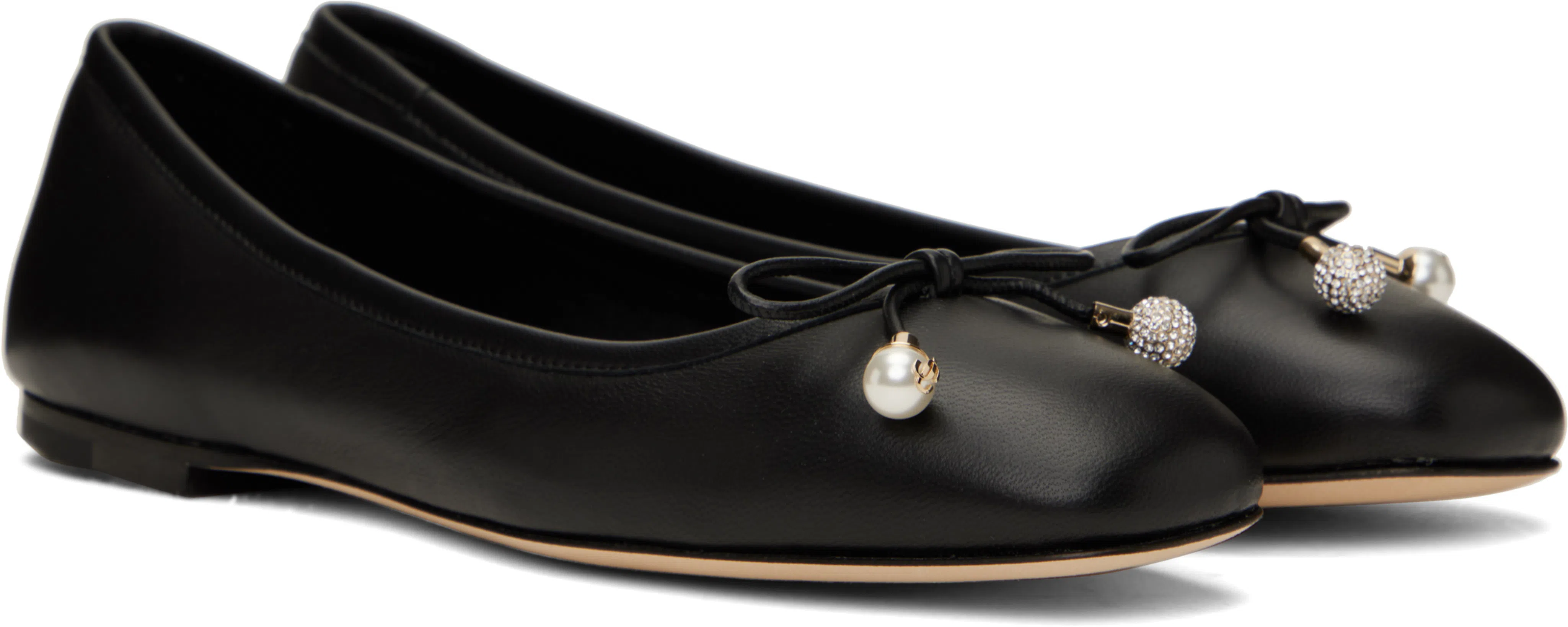 JIMMY CHOO Women Elme Ballet Flats In Black