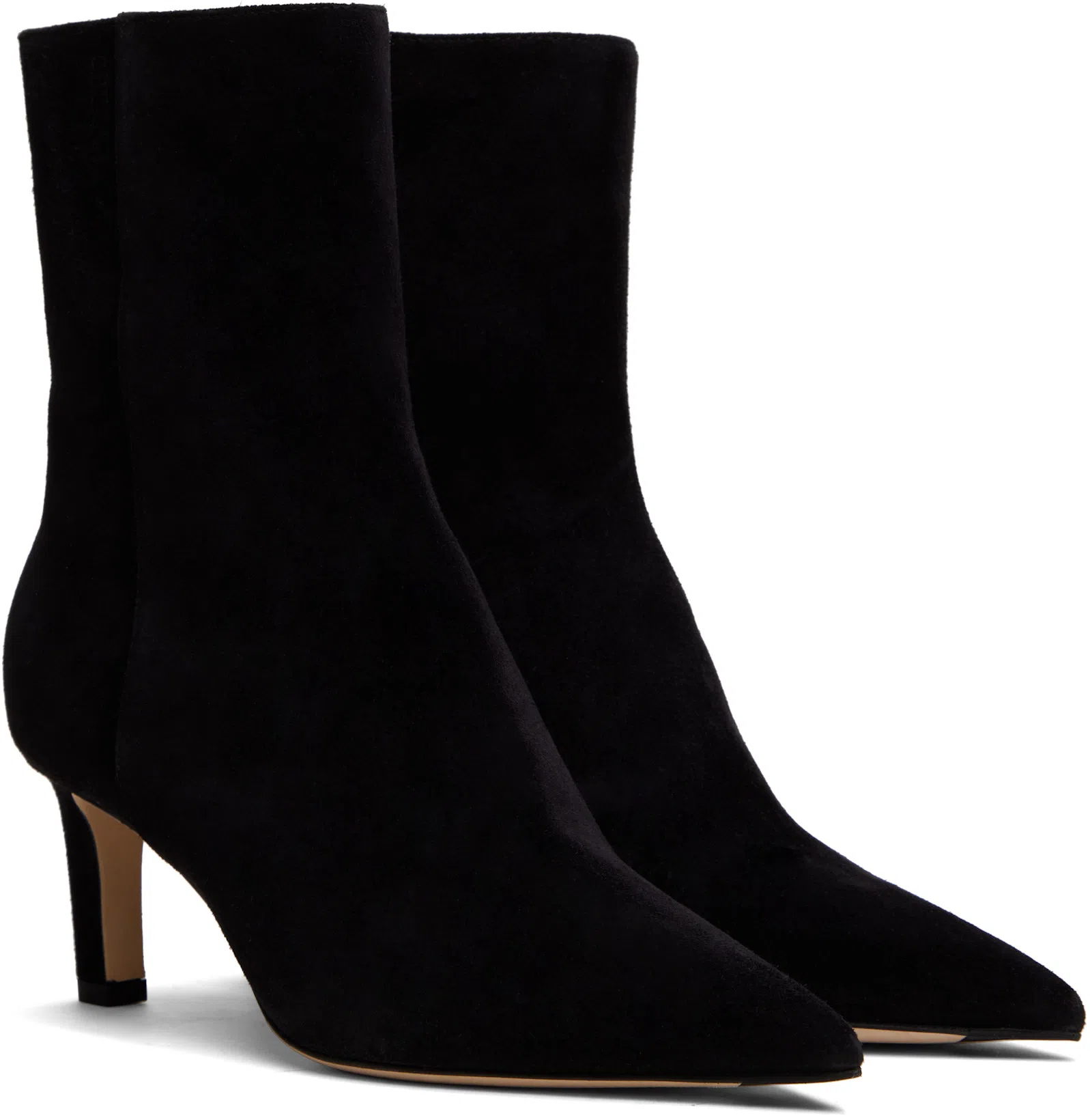 JIMMY CHOO Alizze Suede Ankle Booties In Black