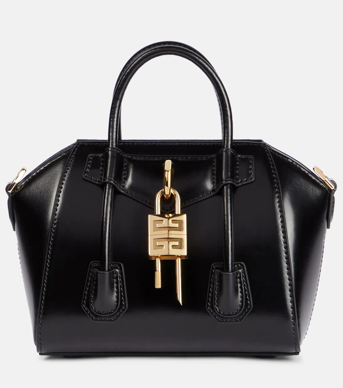 GIVENCHY Monogram 72 Glitter Flocked Long Sleeve Mesh Dress In Black