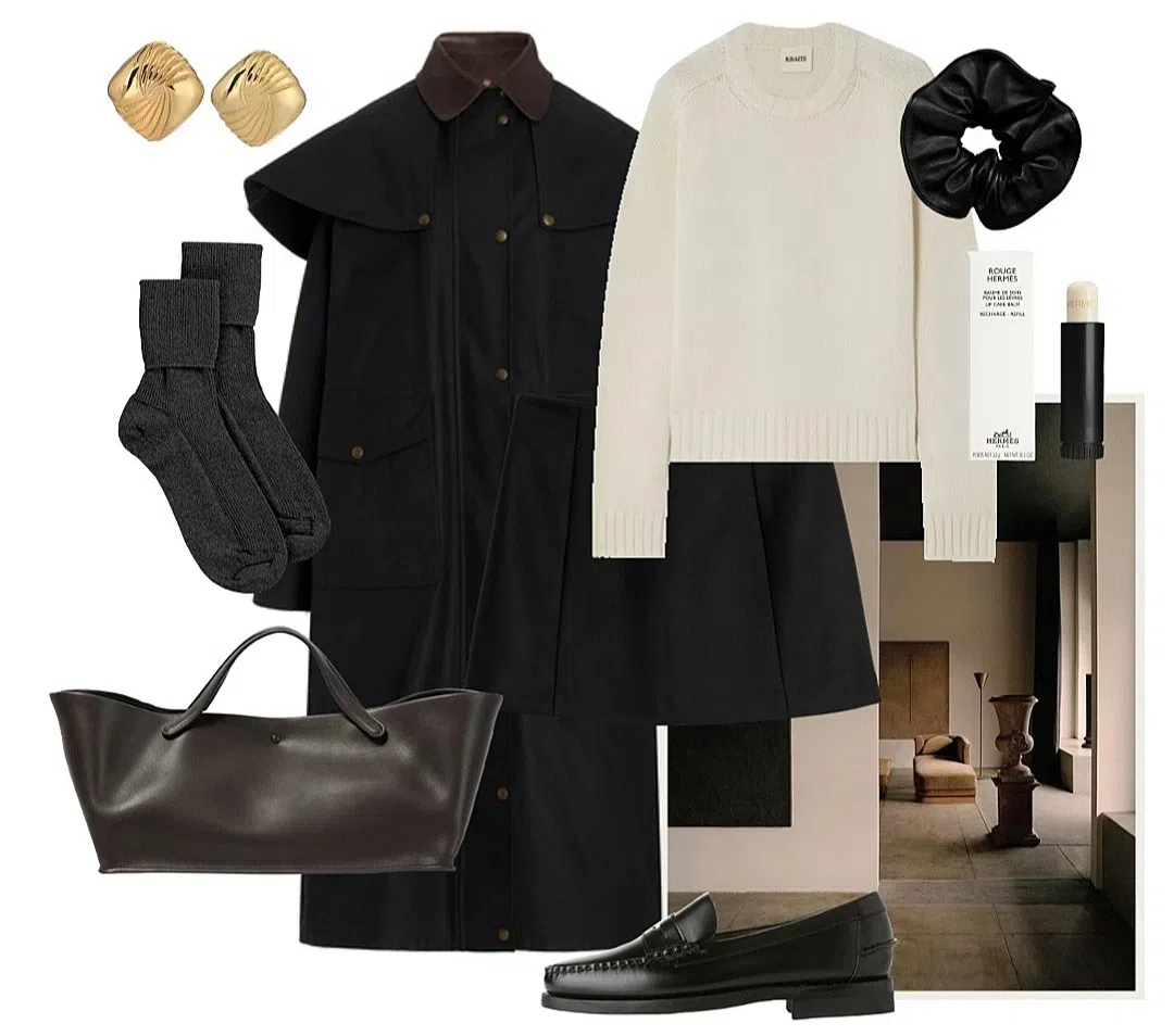 SEBAGO Black Leather Loafers In Nero Nero