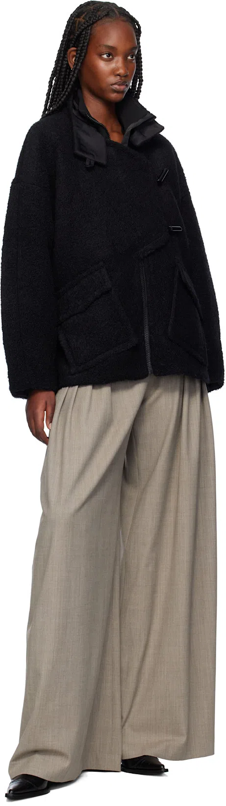 KNWLS Gray Bayon Trousers In Grey