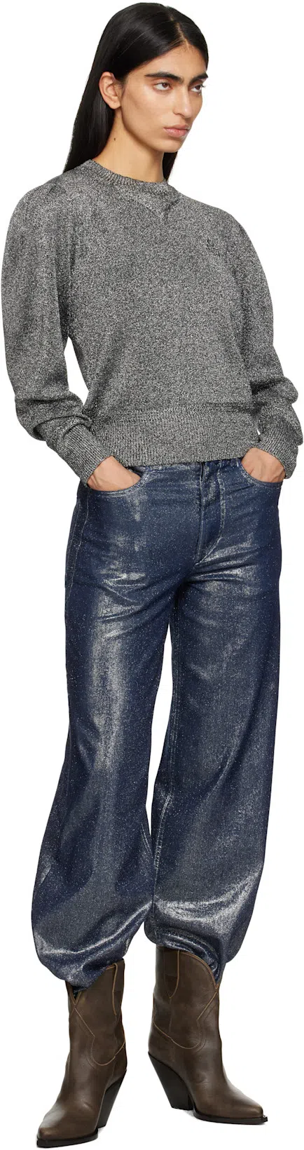 ISABEL MARANT Leyane-gz Ankle Texan Boot Boots Brown