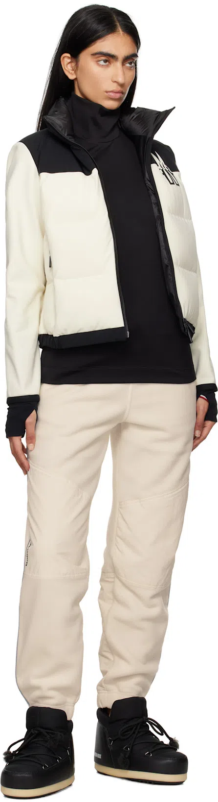 MOON BOOT Icon Logo Printed Lace-up Boots In Blue