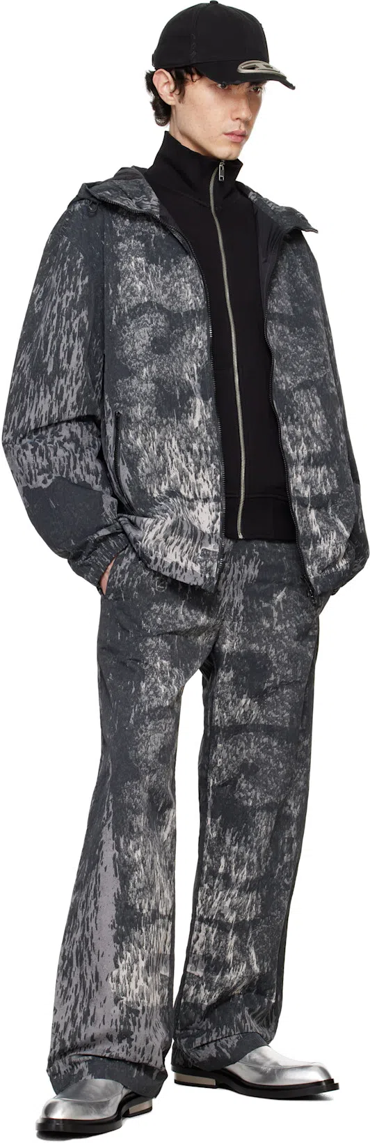 DIESEL J-brick Hooded Jacket In Multi