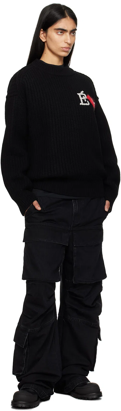 MARNI Dada Rubber-trimmed Leather Brogues In Black