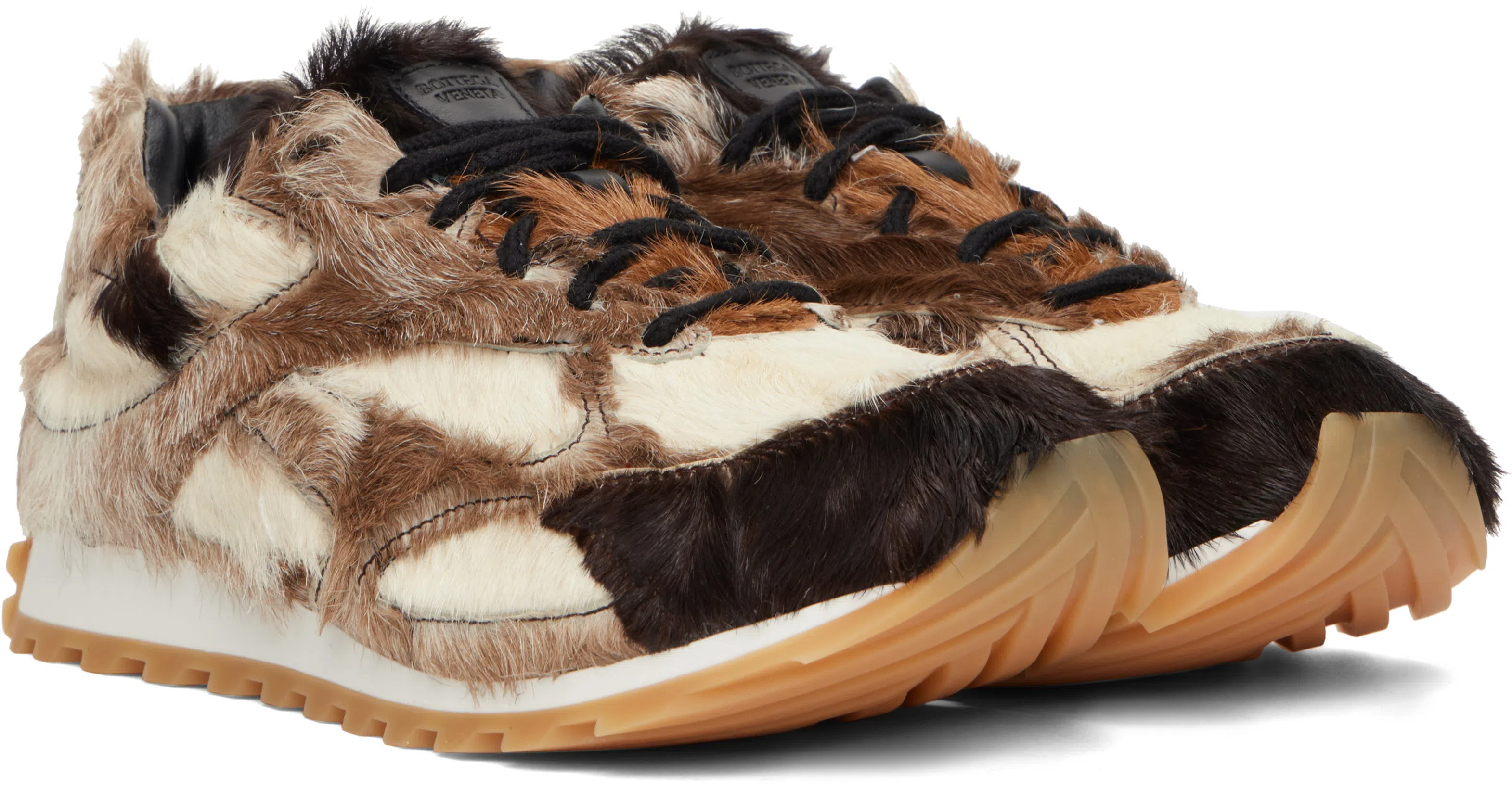 BOTTEGA VENETA Straight Leg Denim Trousers Green Patch In Blue