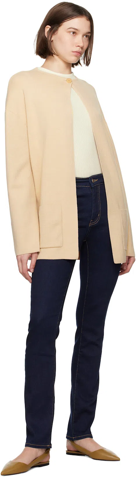 AGOLDE Sleeveless Ribbed Tank Top In Wired Light Grey