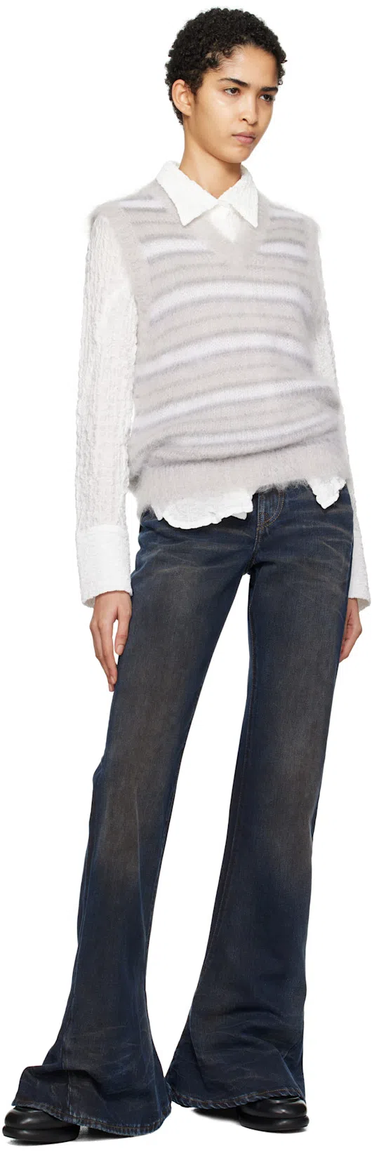 ACNE STUDIOS Navy 2024f Jeans In Dark Blue