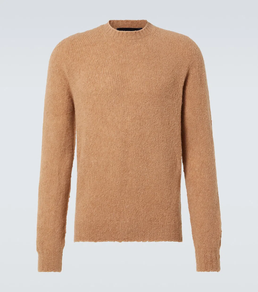 THOM SWEENEY Wool-blend Sweater In Camel