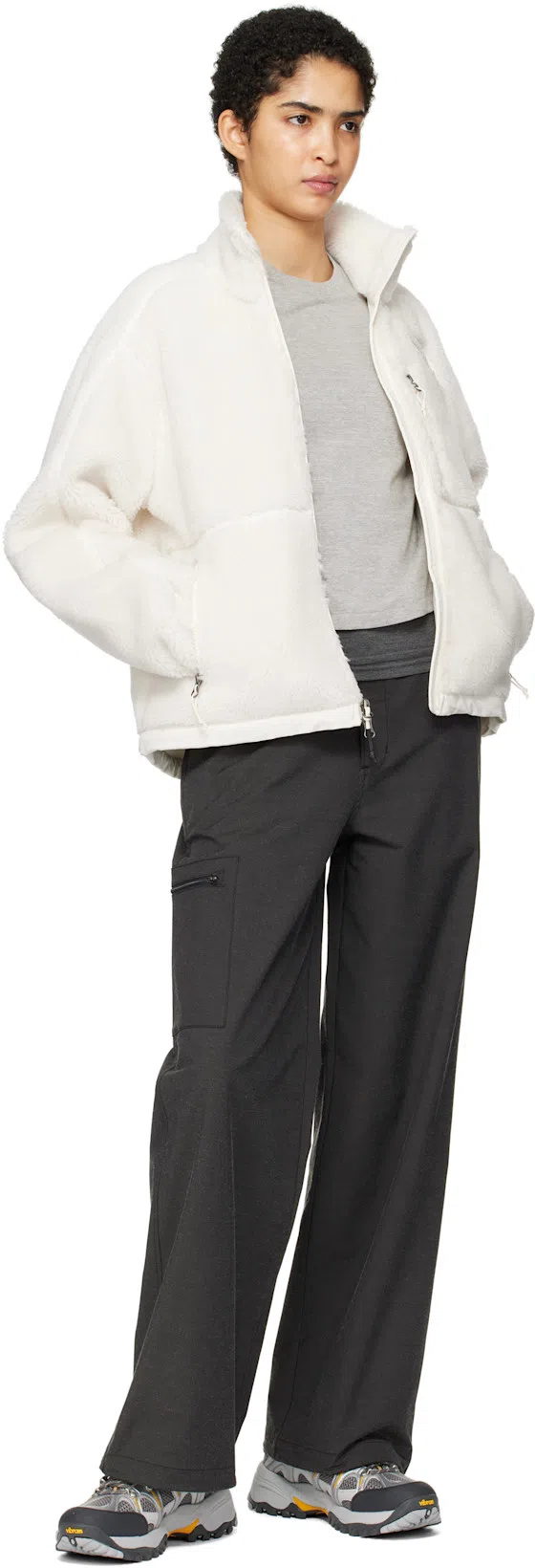 FAX COPY EXPRESS Gray 'the Thin Halter' Tank Top In Grey