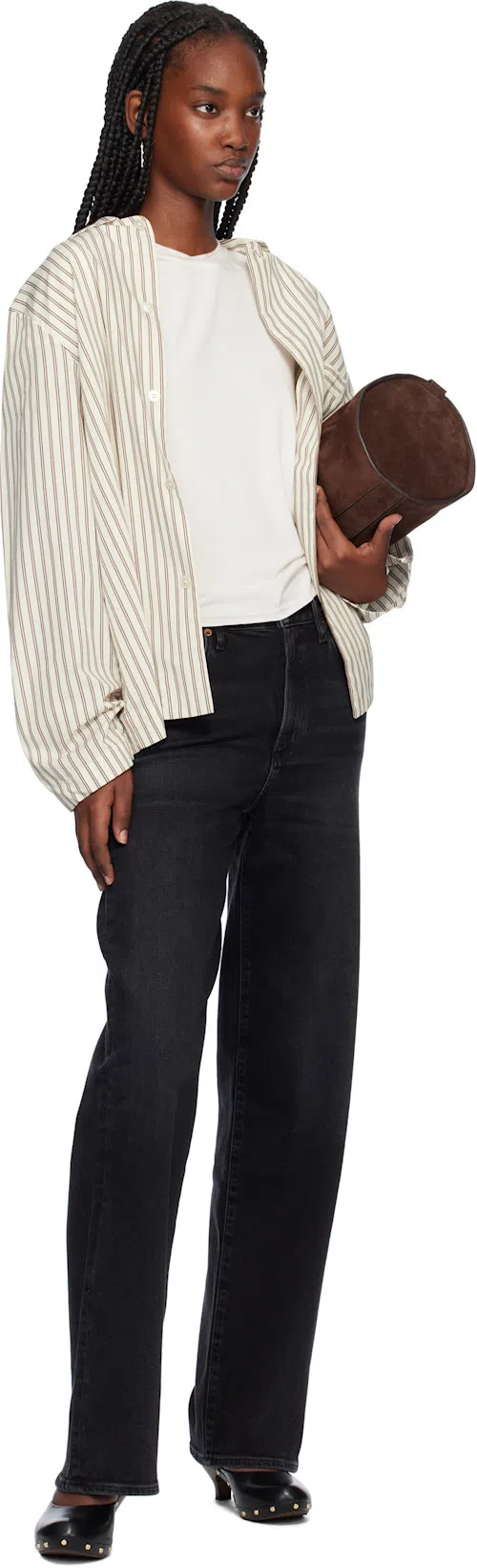 FAX COPY EXPRESS White 'the Fitted T' T-shirt