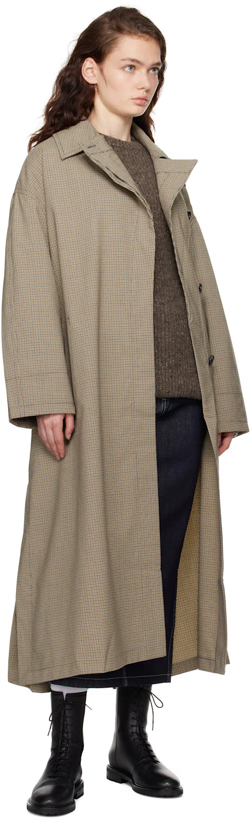 LEGRES Grained Leather Ankle Boots In Black