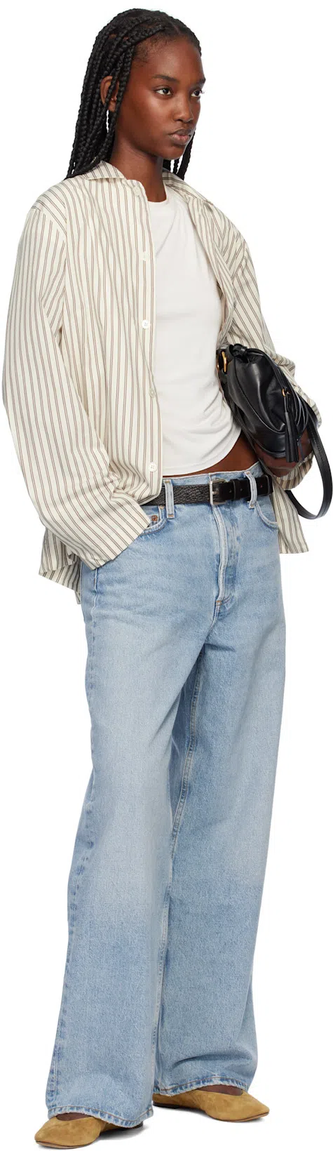 FAX COPY EXPRESS White 'the Fitted T' T-shirt