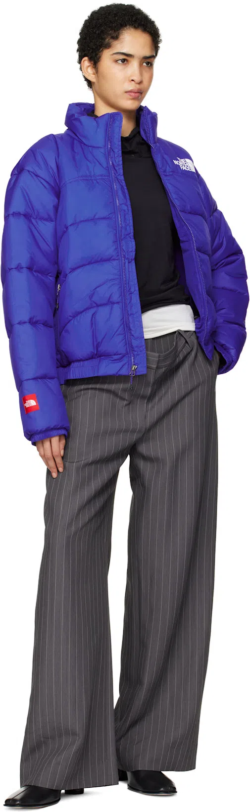 ACNE STUDIOS Deconstructed Trousers Grey Melange In 990 Grey Melange