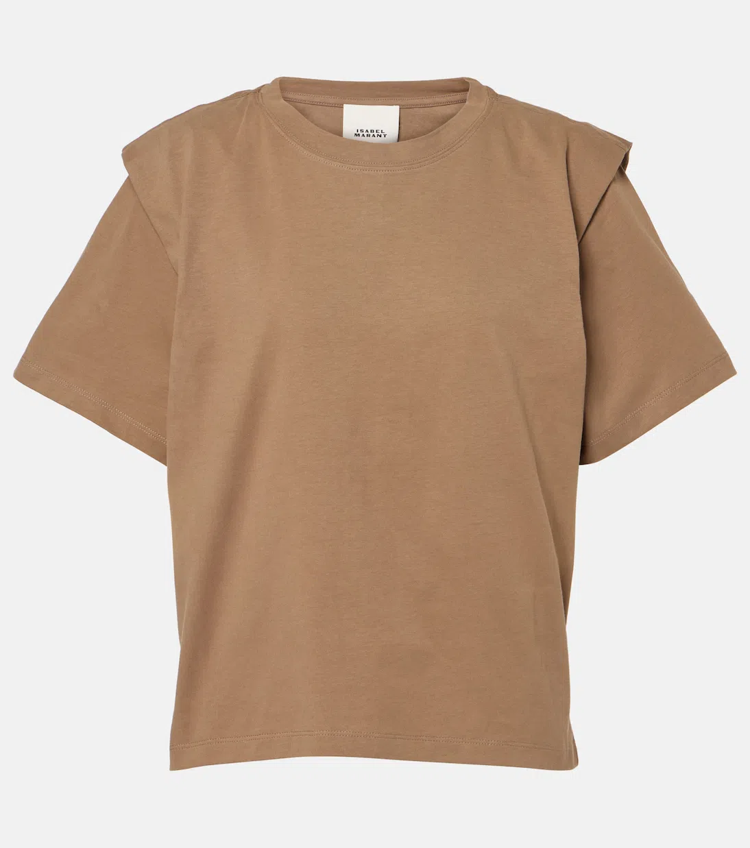 ISABEL MARANT Cotton Jersey T-shirt In Green