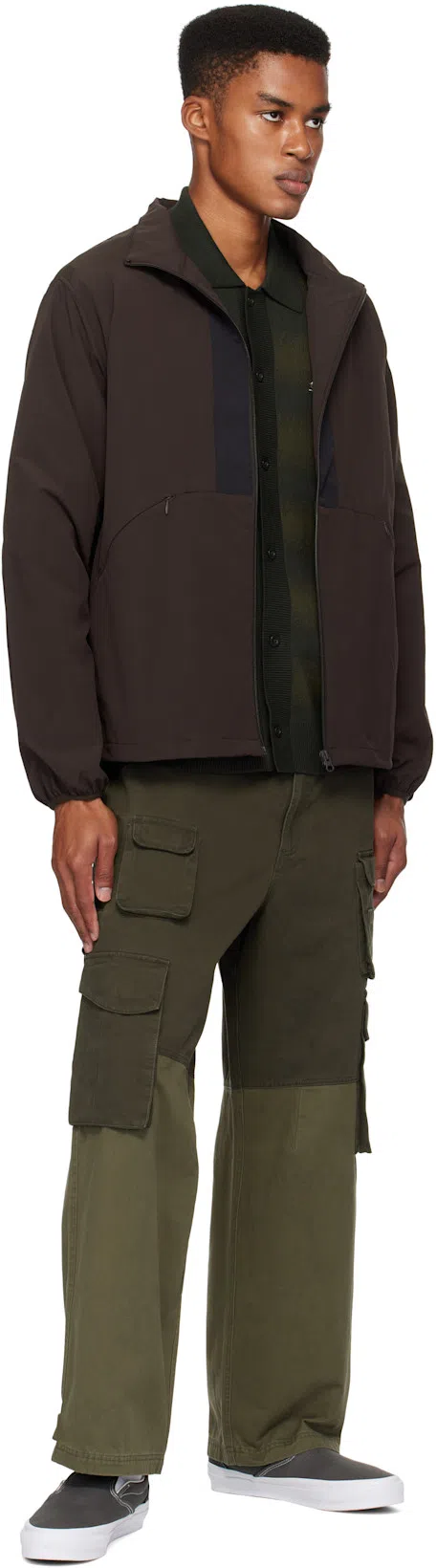 VANS Classic Black Canvas Slip-on Stackform Sneakers