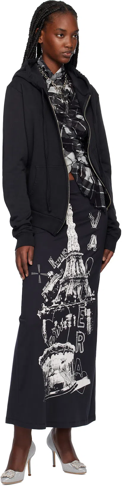 VAQUERA Silver Lucky Charms Necklace