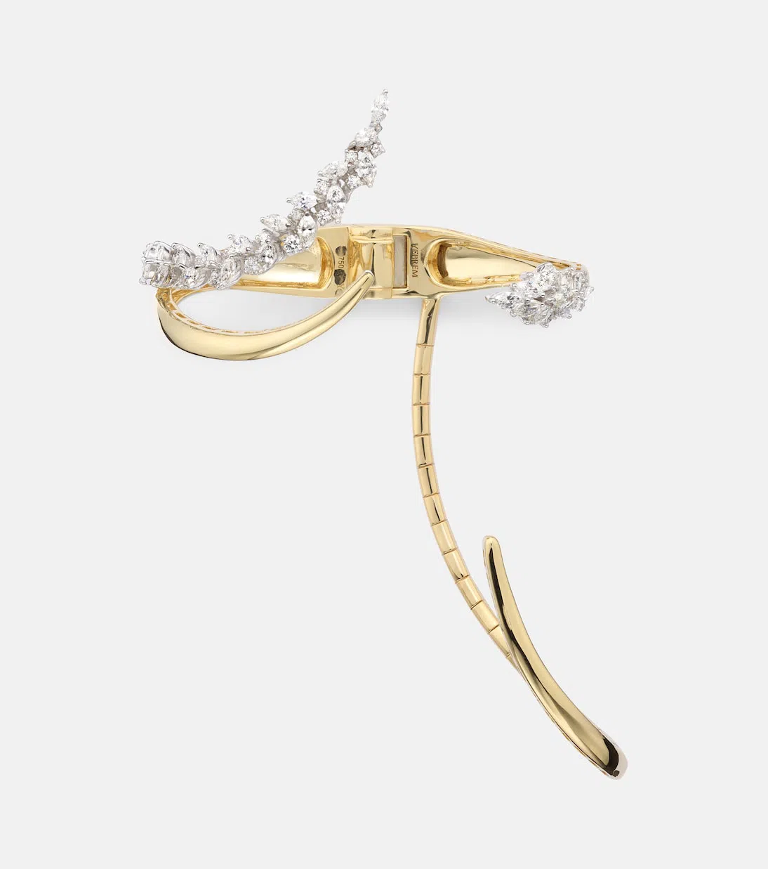 KHAITE Lexi Open-back Tie-neck Silk-chiffon Turtleneck Maxi Dress In Black