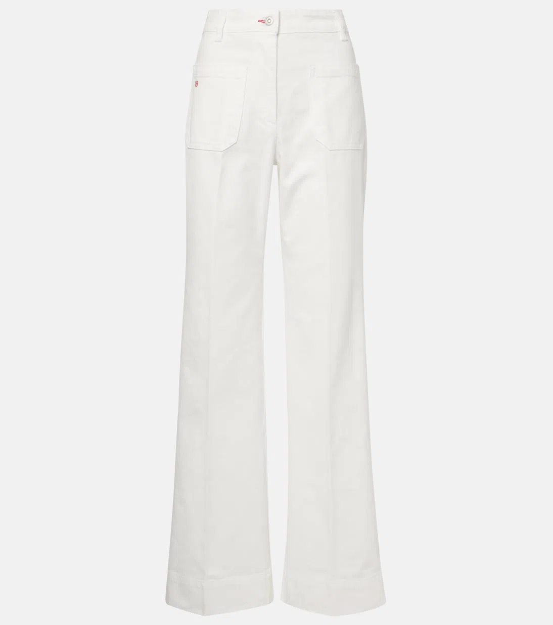 VICTORIA BECKHAM Slogan Cotton T-shirt In Black