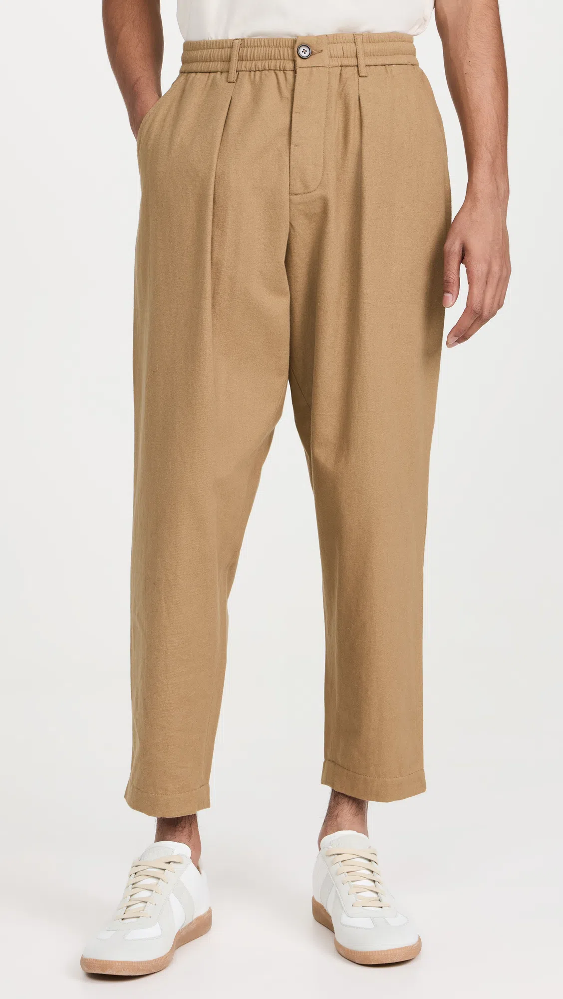 FRESCOBOL CARIOCA Mens Rino Short-sleeve Cotton-knit Polo Shirt Ivory Xxl