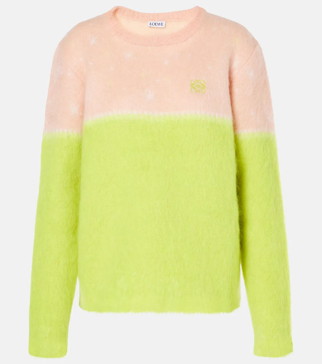 LOEWE Mohair Sweater In Pink