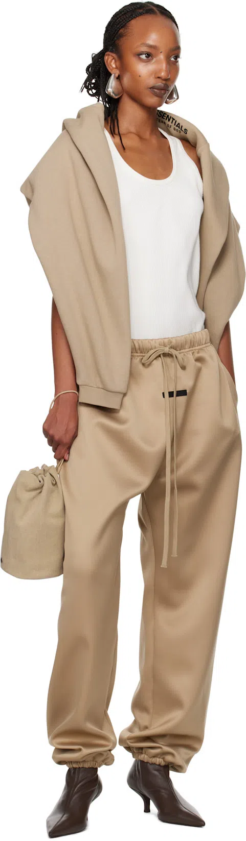 TOTÊME Womens Toteme Pointed-toe Leather Heeled Ankle Boots In Black