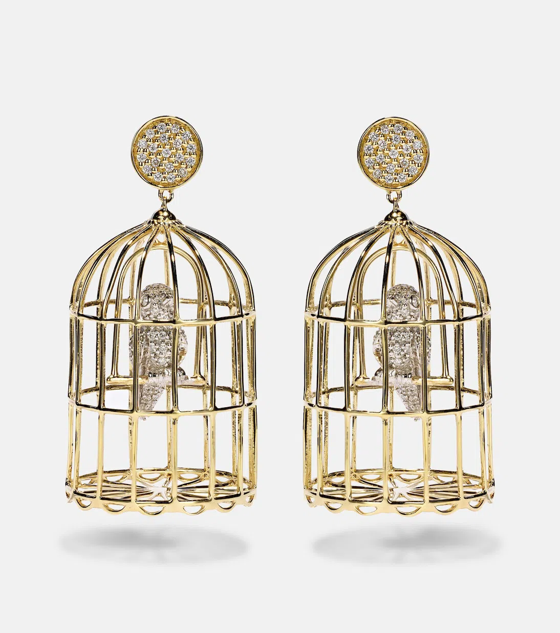 ETRO Croc-effect Leather Mary Jane Pumps In Grey