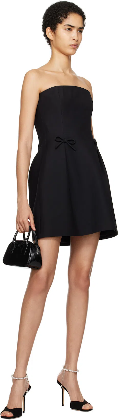 JIMMY CHOO Suede Sandals With Rhinestones Detail In Black