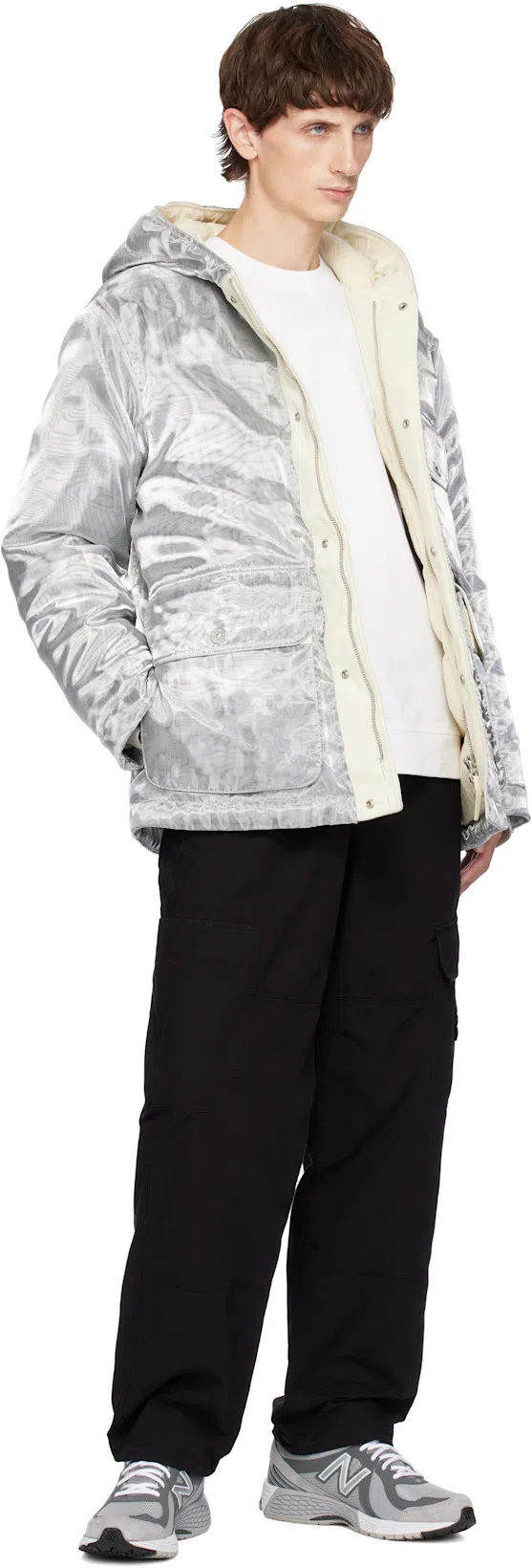 STONE ISLAND White Cotton Sweater