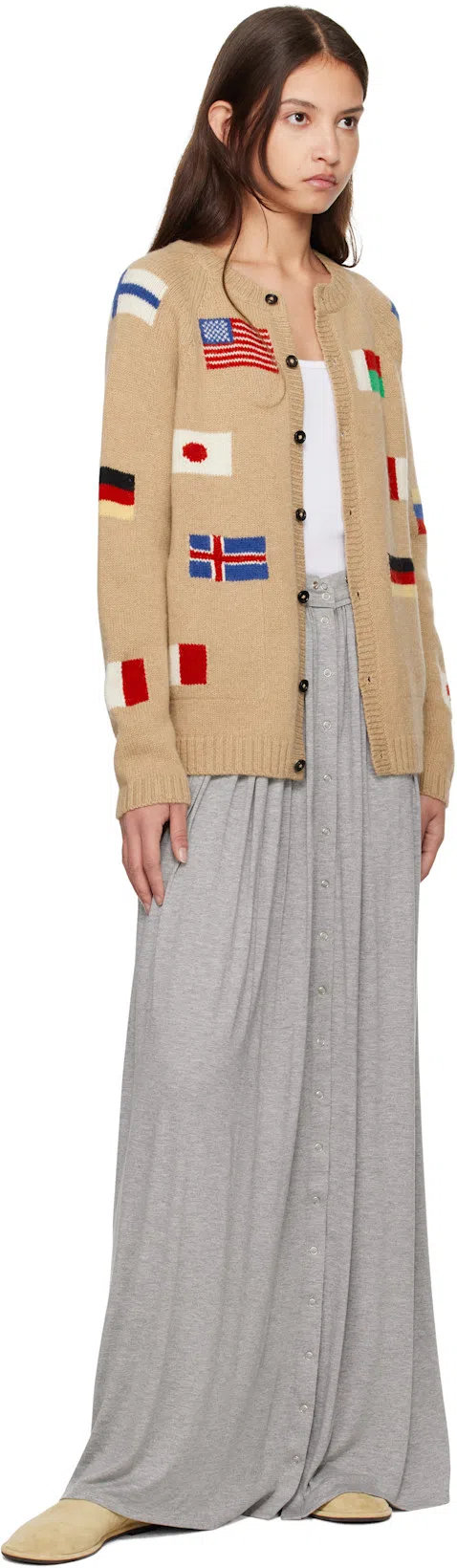 TOTÊME Ribbed Tank Top In White