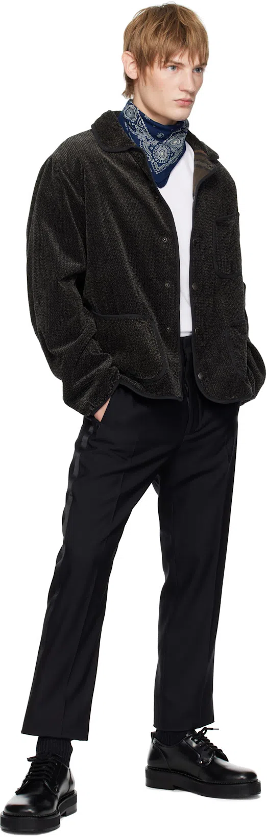 JIL SANDER Men's Basic T-shirt In White