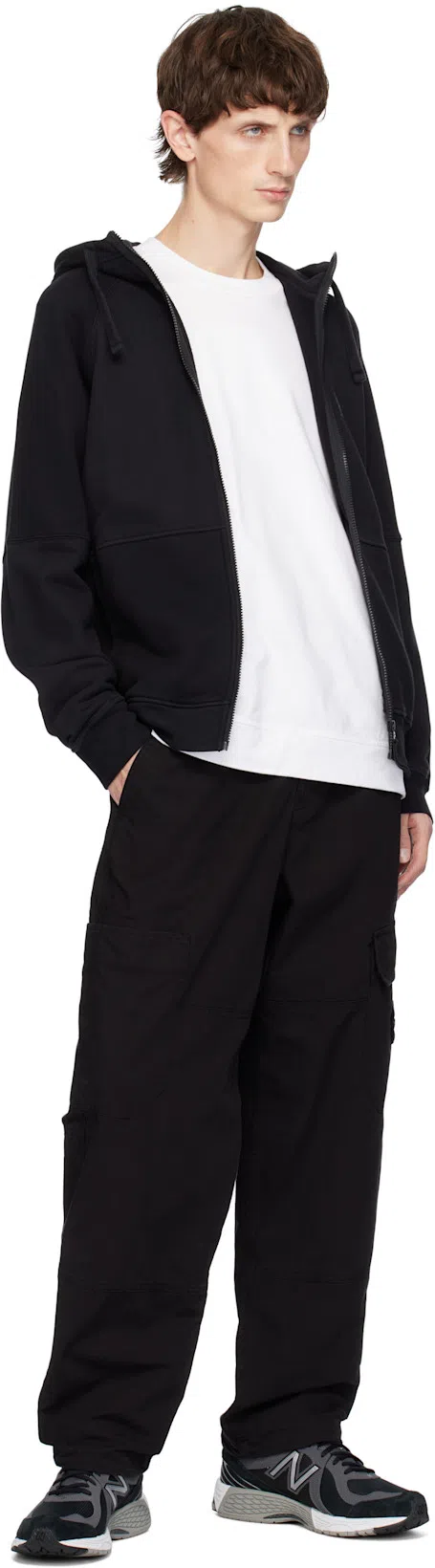 STONE ISLAND White Cotton Sweater