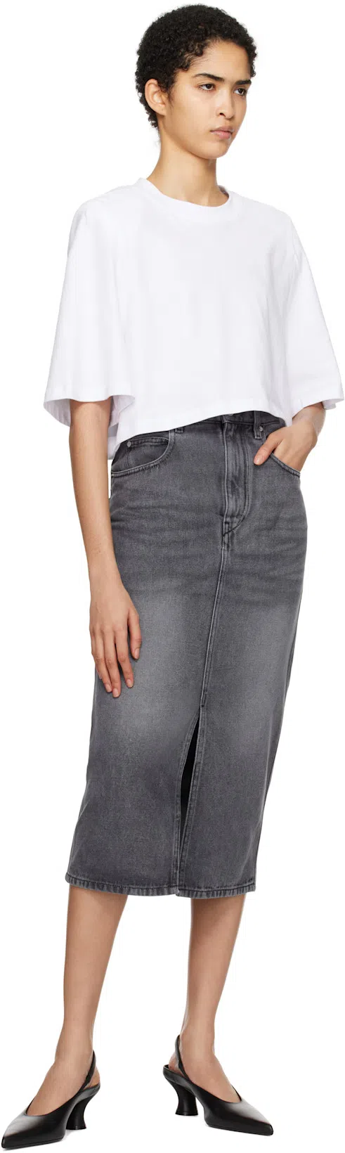 ISABEL MARANT Tilauria Skirt In White