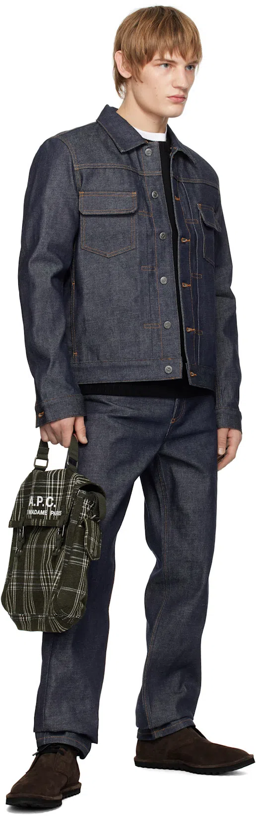 DRIES VAN NOTEN Brown Suede Desert Boots In 704 Dark Brown