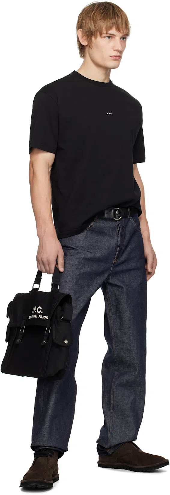 DRIES VAN NOTEN Brown Suede Desert Boots In 704 Dark Brown