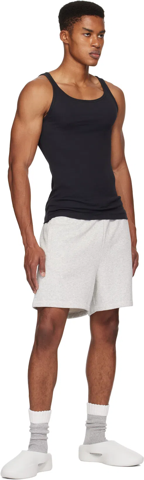 FEAR OF GOD Runner Rubber Slippers In Neutrals