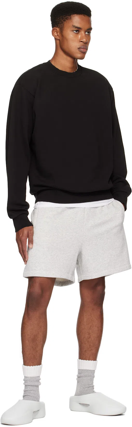 FEAR OF GOD Runner Rubber Slippers In Neutrals