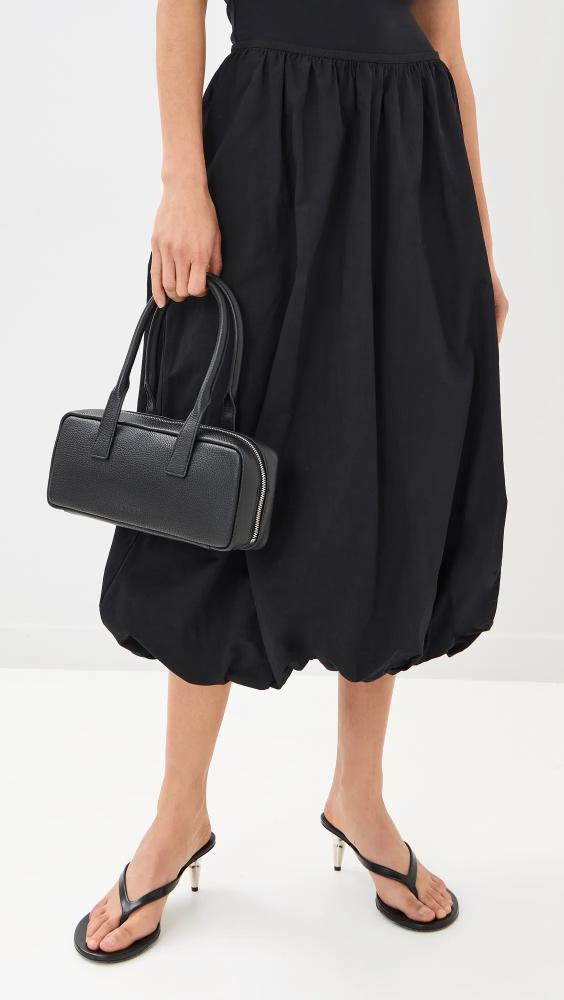 TIMELESS PEARLY Set Of Tube Rings In Gold/silver