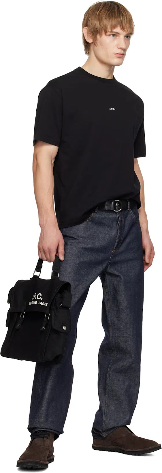 DRIES VAN NOTEN Brown Suede Desert Boots In 704 Dark Brown